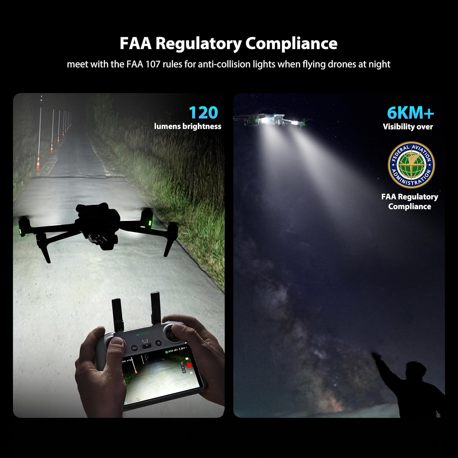 STARTRC Drone Strobe Light Ant - Drone Propeller Holder recensione e prezzo