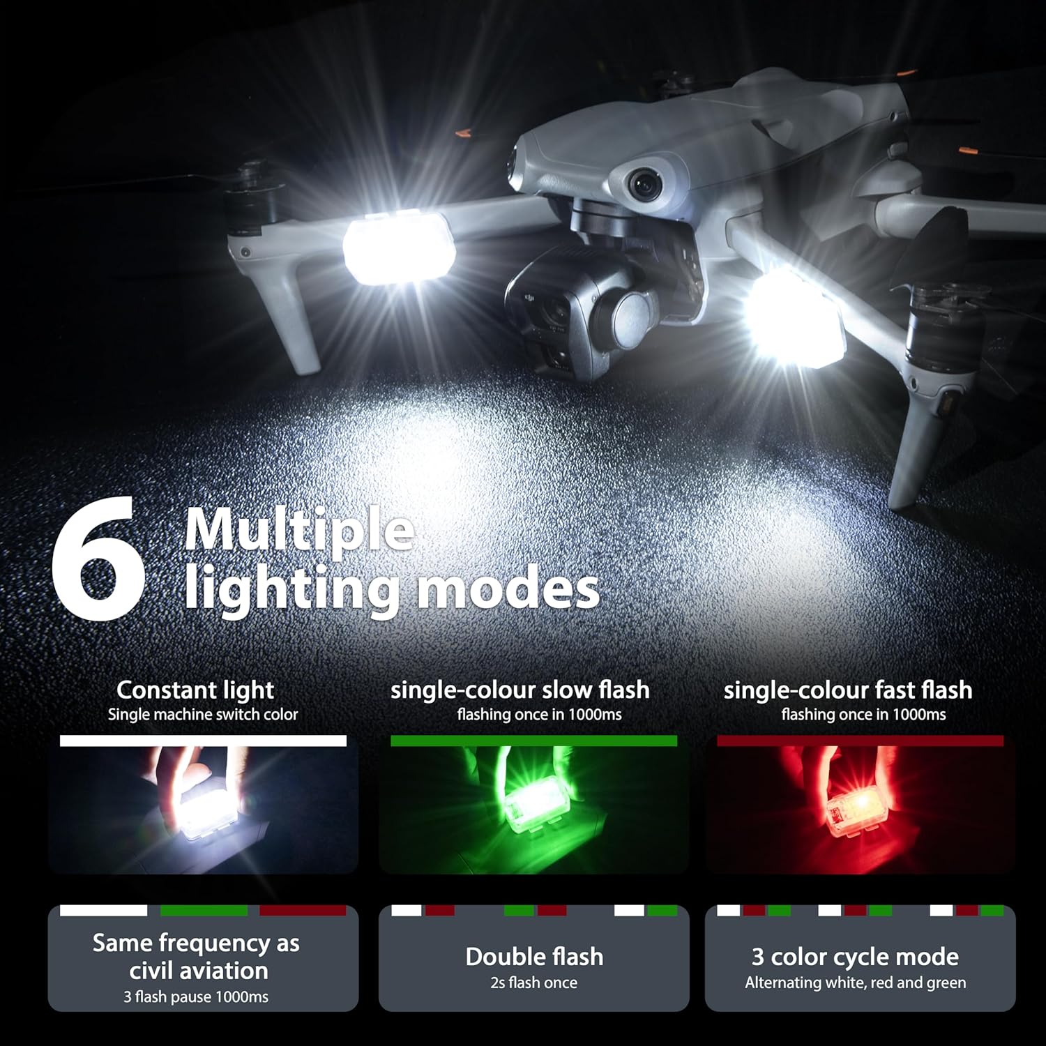STARTRC Drone Strobe Light Ant - Drone Propeller Holder recensione e prezzo