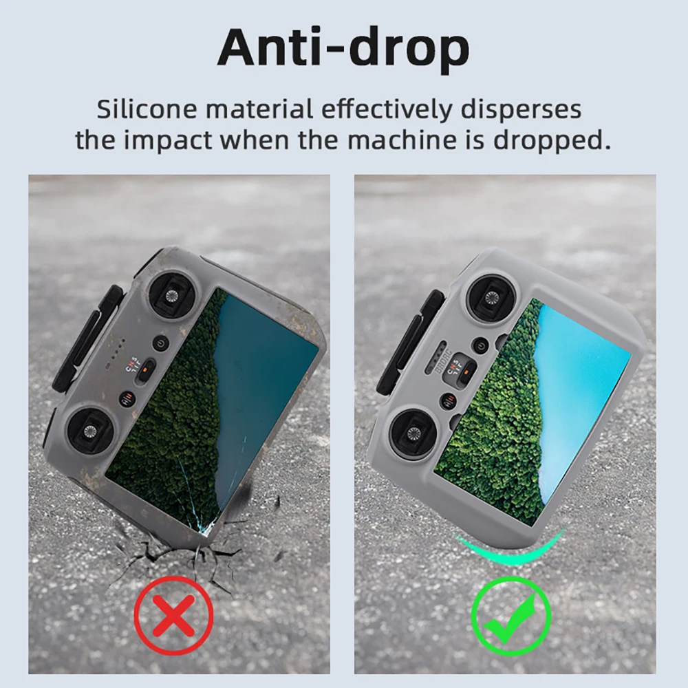BRDRC Silicone Case for DJI NE - Drone Controller Hood recensione e prezzo