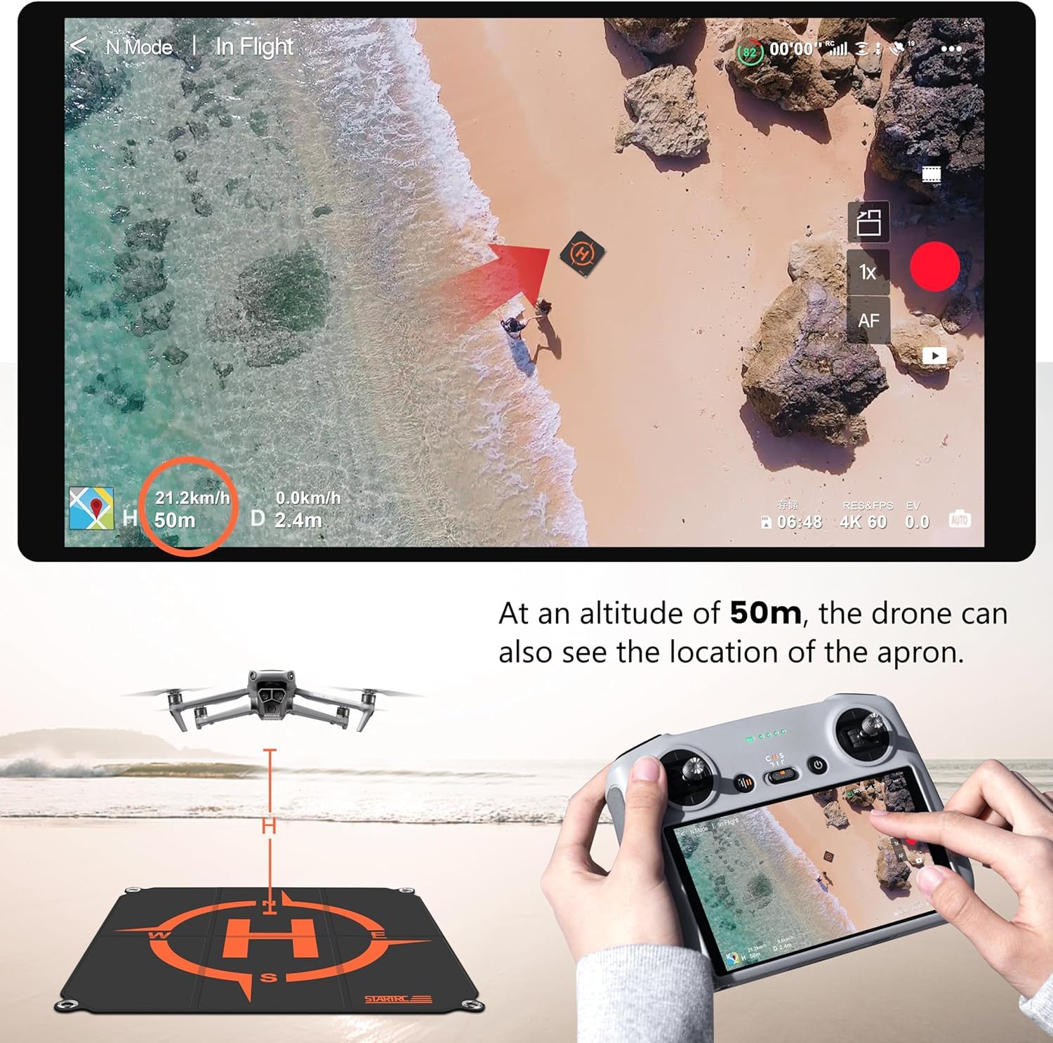 STARTRC Drone Landing Pad, Uni - Drone Landing Pad recensione e prezzo