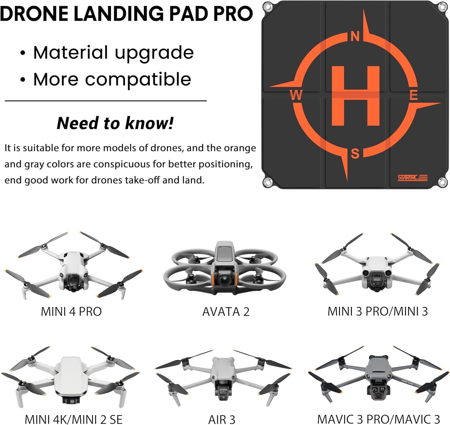 STARTRC Drone Landing Pad, Uni - Drone Landing Pad recensione e prezzo