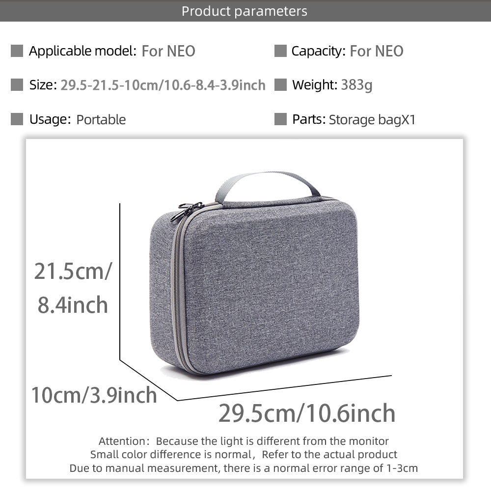Protective Storage Case Travel - Drone Controller Hood recensione e prezzo