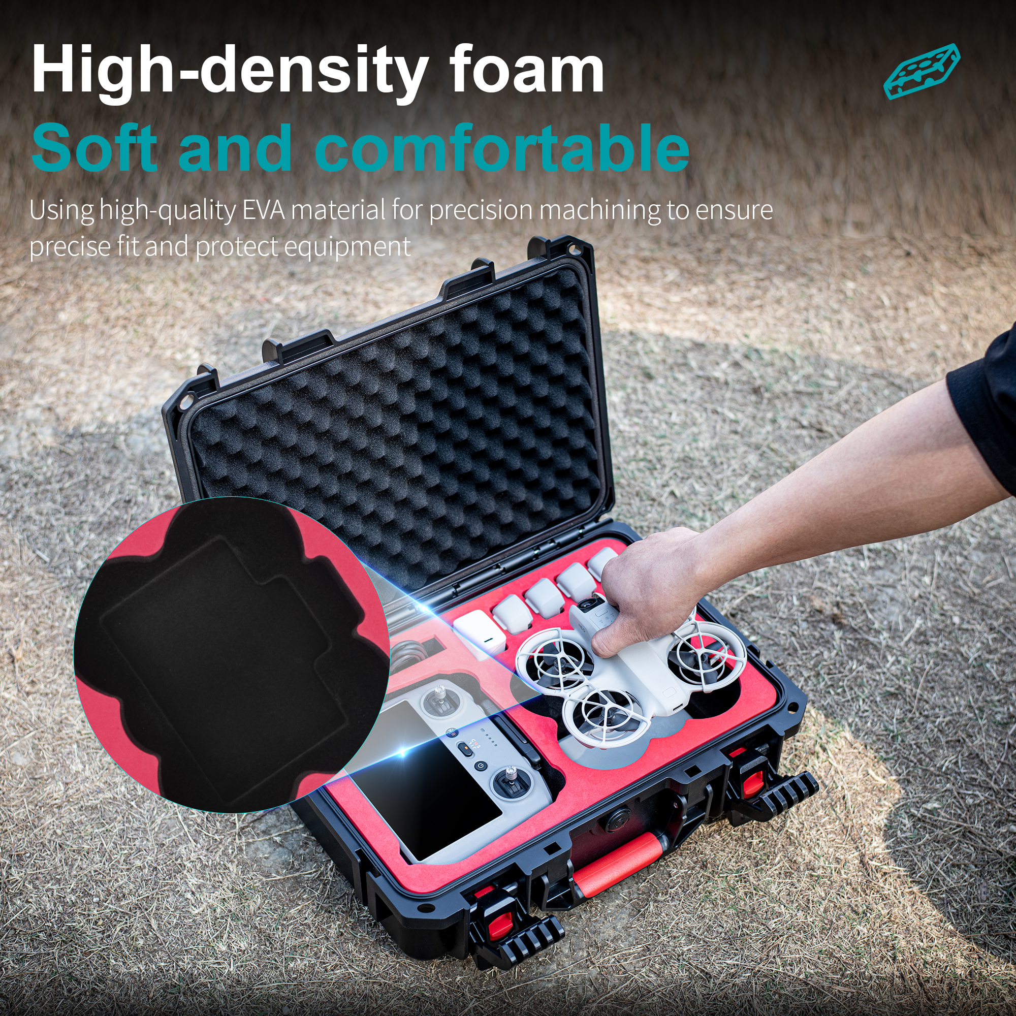Portable Hard Waterproof Case  - Drone Joystick Cover recensione e prezzo