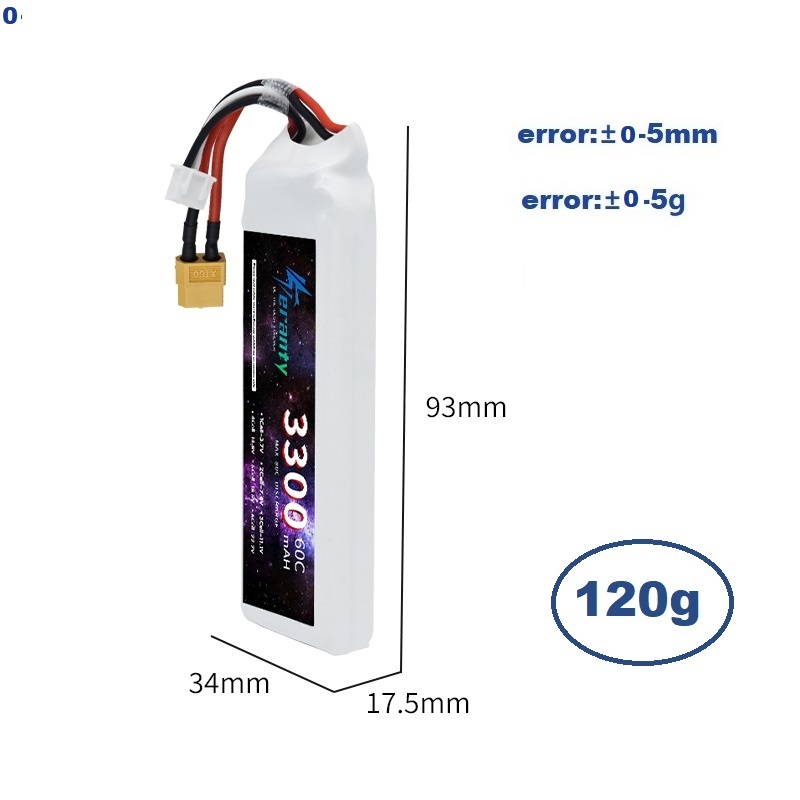 2S 7.4V LiPo Battery 3300mAh 6 - Drone Battery Adapter recensione e prezzo