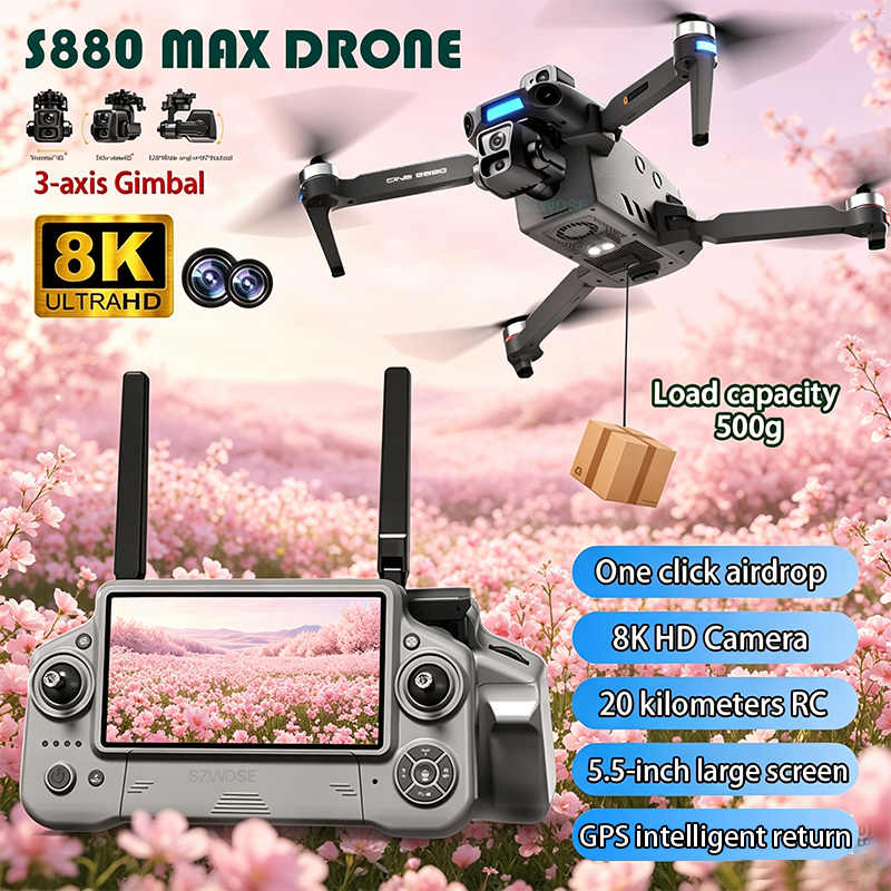 2026 New 8K Dual Camera Drone  - Drone Power Bank recensione e prezzo