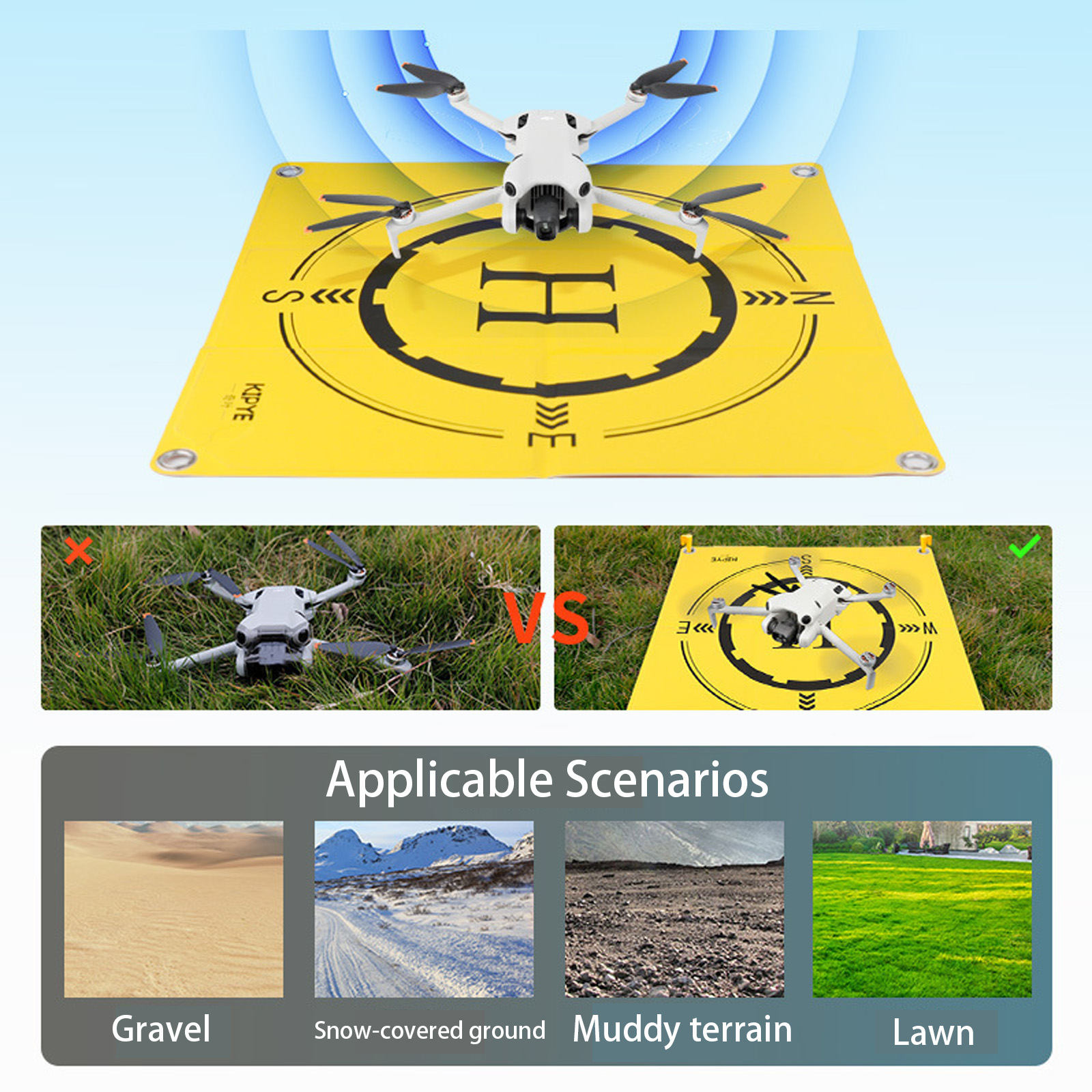 Universal Drone Landing Pad Wa - Drone Landing Pad recensione e prezzo