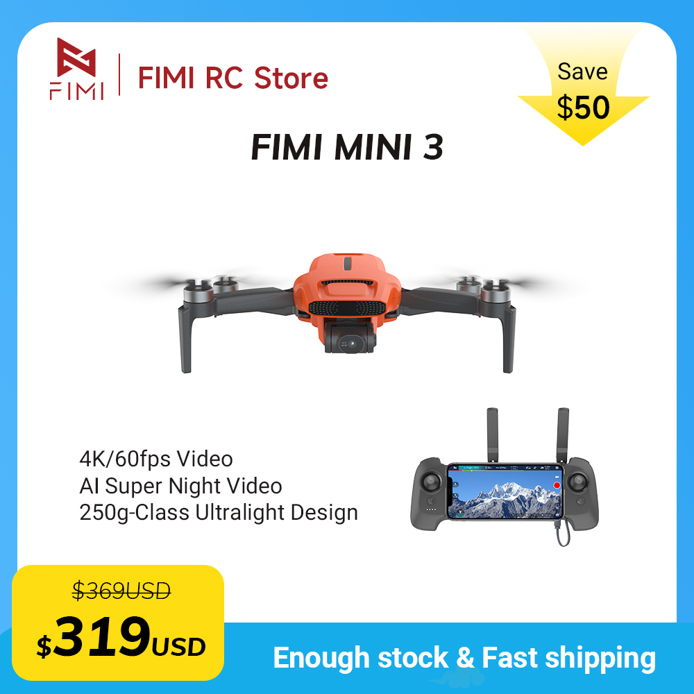 FIMI MINI 3 Camere drone 4K 60 - Drone Remote Controller Lanyard recensione e prezzo