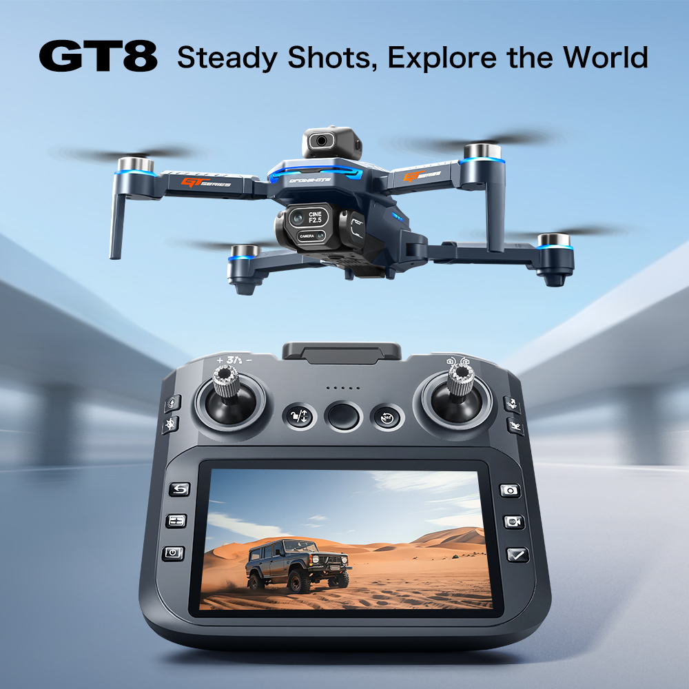 GT8 Obstacle Avoidance Aerial  - Drone Power Bank recensione e prezzo