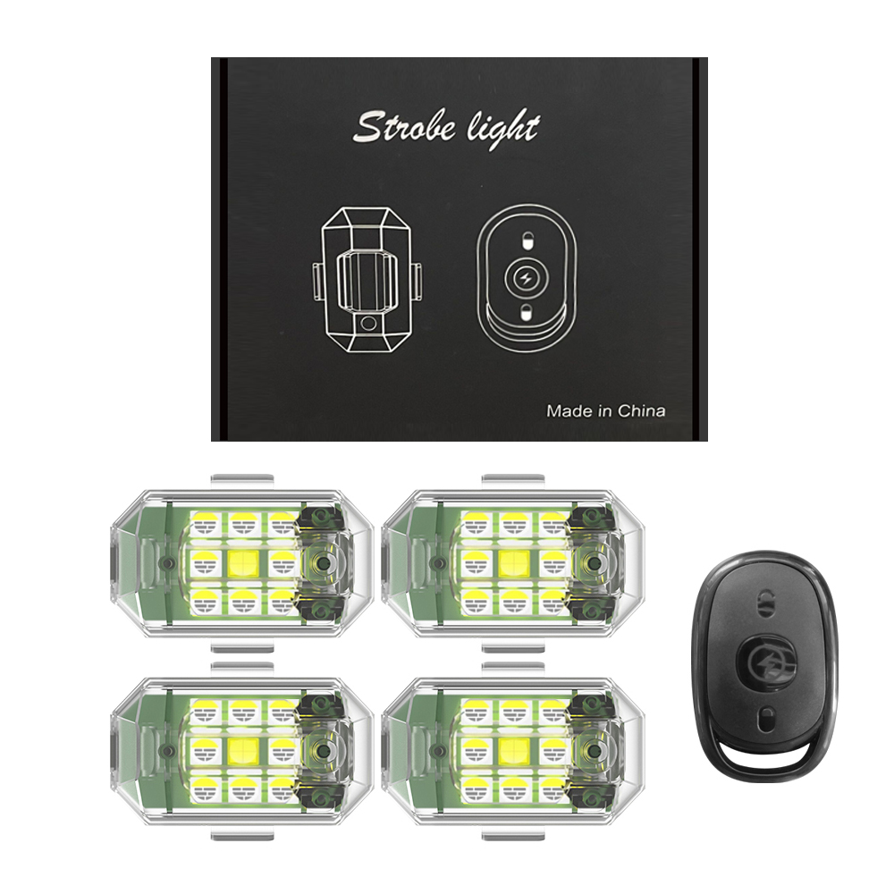 1/2/4pcs Wireless LED Drone St - Drone Strobe Light recensione e prezzo