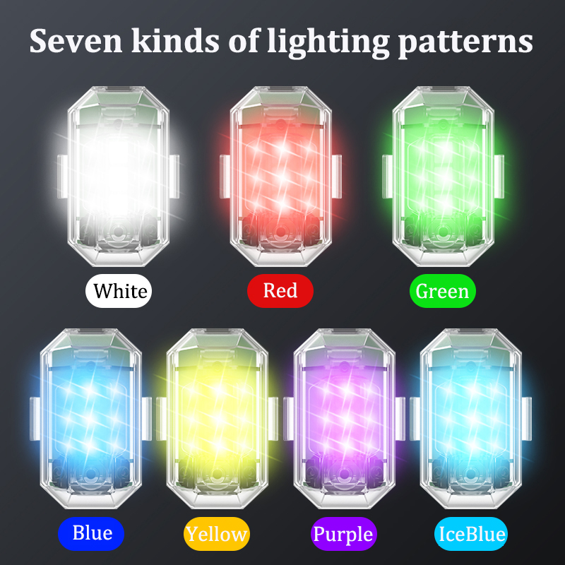 1/2/4pcs Wireless LED Drone St - Drone Strobe Light recensione e prezzo